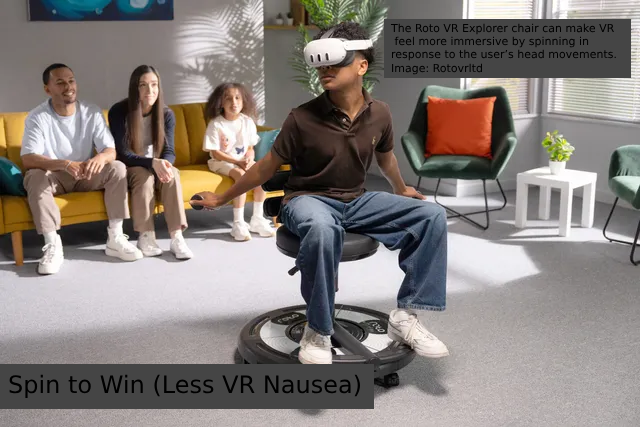 New Chair Design Could Make Virtual Reality More Comfortable